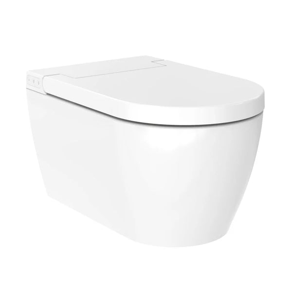 Douche WC RapoWash Basic 2.0 met Bidetspoeler en Afstandsbediening Wit
